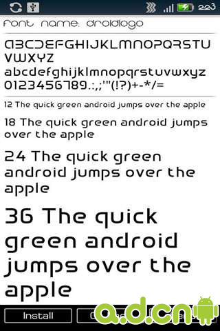 手机字体安装器 Font Installer